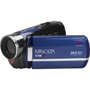 Minolta Mn90nv Hd Night Vision Camcorder Blue