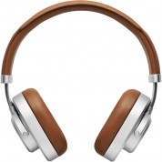 Mw65 Wireless Noise-canceling Headphones Silver & Brown