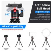 Neewer T30 Flexible Tripod With Ball Head & Phone Mount