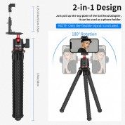 Neewer T30 Flexible Tripod With Ball Head & Phone Mount