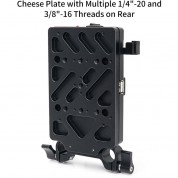 Andycine Multi-output V-mount Battery Plate With Lws Bracket