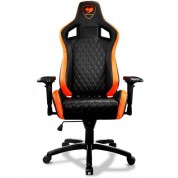 Cougar Armor S Gaming Chair Black Orange