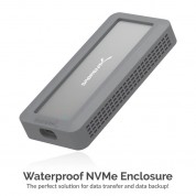 Sabrent M.2 Nvme Pcie Ssd Usb-c 3.2 Gen 2 Enclosure