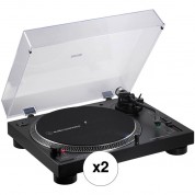 Audio-technica At-lp120xbt-usb Turntable With Bluetooth, Usb, Black