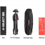 Vijim U-select Vt01 Portable Aluminum Tripod Monopod