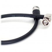 Canare Ar2 12g-sdi Video Cable Straight To Right-angle Black 3.9'