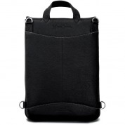 Maccase Leather Laptop Case With Backpack Straps (black)