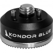 Kondor Blue Arri Pin To Rosette Adapter - Raven Black