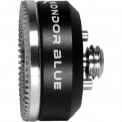 Kondor Blue Arri Pin To Rosette Adapter - Raven Black