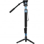 Sirui P-424fs Carbon Fiber Monopod With Vh-10 Video Head