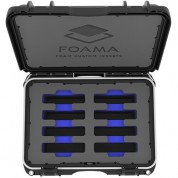 Foama N918 Case For 8 Filters With Foam Insert