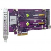 Qnap Dual M.2 Pcie Gen3 Nvme Ssd Expansion Card