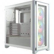 Corsair Icue 4000x Rgb Mid-tower Atx Case White