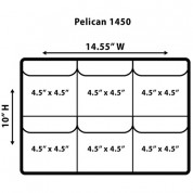 Pelican 1450 Storm Im2200 Lid Organizer - Jason Cases