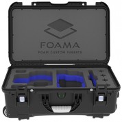 Foama Carry-on Case For Red V-raptor Blue Insert