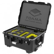 Foama Studio Case For Red V-raptor Yellow Insert