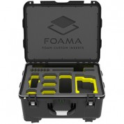 Foama Studio Case For Red V-raptor Yellow Insert