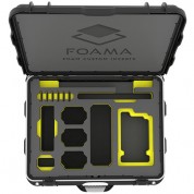 Foama Studio Case For Red V-raptor Yellow Insert