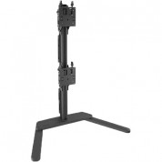 Atdec Heavy-duty Dual Vertical Monitor Mount Black