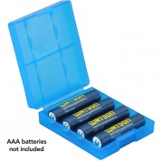 Watson Battery Case For Aa Aaa Batteries Blue