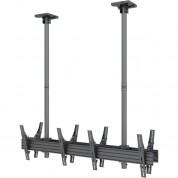 Mount-it! Quad-screen Ceiling Mount For Multiple Displays