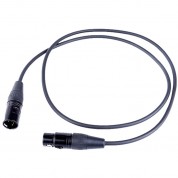 Gold-plated 4-pin Female To Male Xlr Audio Cable 3.9'