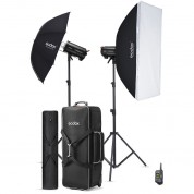 Godox Qt600iiim Studio Flash Monolight 2-light Kit