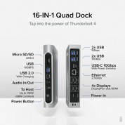 16-in-1 Quad Display Thunderbolt 4 Docking Station