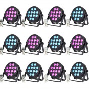 Colorkey Vividpar Hex 12 Rgbwa-uv Led Par 12-pack