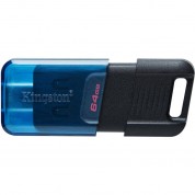 Kingston 64gb Usb-c Flash Drive Datatraveler 80m