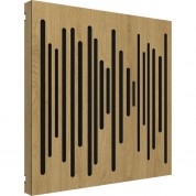 Vicoustic Vicpattern Ultra Wavewood Acoustic Panel Natural Oak