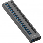 Sabrent 16-port Usb 3.0 Hub Charger