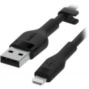 Belkin Boostcharge Flex Usb-a To Lightning Cable 3.3' Black