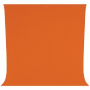 Westcott Wrinkle-resistant Backdrop Tiger Orange 9x10