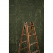 Hand Painted Distressed Backdrop Green 6.9x8.9