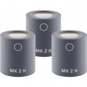 Schoeps Mk 2h Microphone Capsule Matched Trio Matte Gray