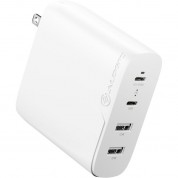 Alogic 100w 4-port Usb Pd Gan Charger White