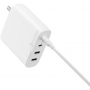 Alogic 100w 4-port Usb Pd Gan Charger White