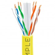 Cmple 1000' Cat6 Ethernet Cable - Yellow