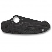 Spyderco Para 3 Lightweight Folding Knife Black Cts Bd1n Blade