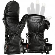 Heat Company Shell Full-leather Mittens Size 6-7