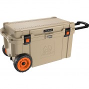 Pelican 65qw Elite Wheeled Cooler Tan