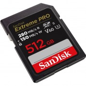 Sandisk 512gb Extreme Pro Uhs-ii Sdxc Card