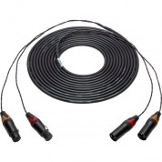 Sescom 2-channel Xlr Male To Female Audio Snake Cable 15ft