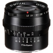 Ttartisan 50mm F/1.2 Lens For Micro Four Thirds Black