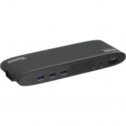 Plugable Usb-c Triple Hdmi Docking Station 100w Charging