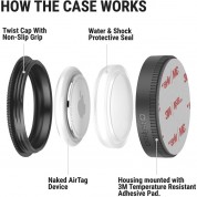 Catalyst Stick-it Case For Apple Airtag | Durable Protection