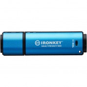 Kingston Ironkey Vault Privacy 50 Usb-c Flash Drive Blue