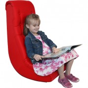 Califone Deluxe Soft Rocker Red | Comfortable Rocking Chair