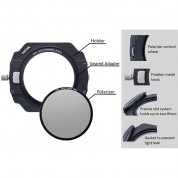 Hoya Sq100 Filter Holder Kit Polarizer Adapter Rings